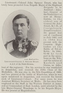 Luitenant-kolonel J Spencer Ewart, AAG van de Negende Divisie door English Photographer