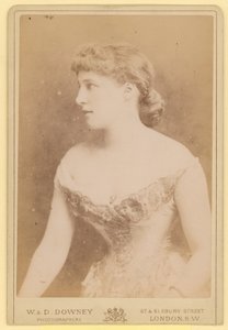 Lillie Langtry, actrice, foto door English Photographer