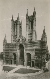 Kathedraal van Lincoln door English Photographer
