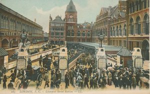 Liverpool Street Station, Londen door English Photographer