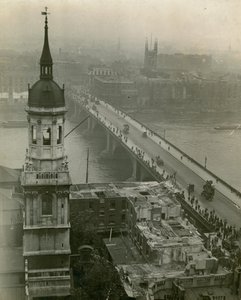 London Bridge, 18 augustus 1920 door English Photographer
