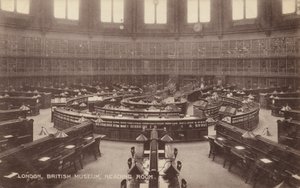 Londen, British Museum, Leeszaal door English Photographer