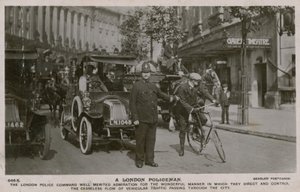 Londense politieagent door English Photographer
