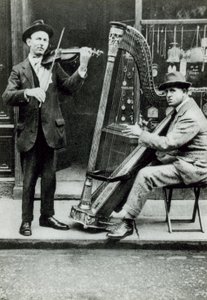 Londense straatmuzikanten