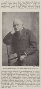 Lord Alverstone, de nieuwe Lord Chief Justice door English Photographer