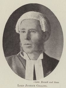 Lord Justice Collins door English Photographer