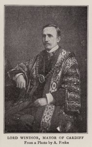 Lord Windsor, burgemeester van Cardiff