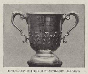 Loving-Cup voor de Honourable Artillery Company door English Photographer