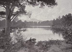 Luss Straat, Loch Lomond door English Photographer