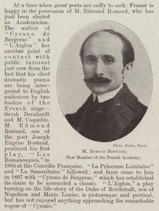 M Edmond Rostand, Nieuw Lid van de Franse Academie door English Photographer