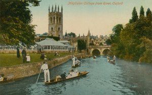 Magdalen College, Oxford, vanaf de rivier
