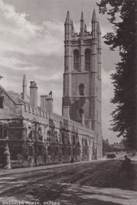 Magdalen Tower, Oxford door English Photographer