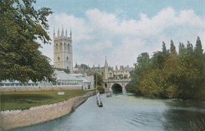 Magdalen, vanaf de Cherwell door English Photographer