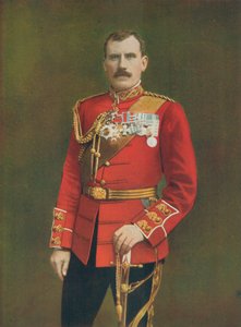 Maj.-Generaal Hector A. MacDonald. Bevelhebber van de 3e (Highland) Brigade met Lord Methuen door English Photographer