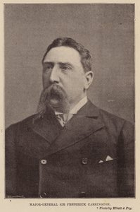 Generaal-majoor Sir Frederick Carrington door English Photographer