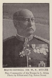 Luitenant-generaal Sir W F Butler door English Photographer