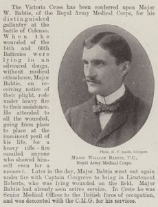 Majoor William Babtie, VC, Koninklijk Medisch Korps door English Photographer
