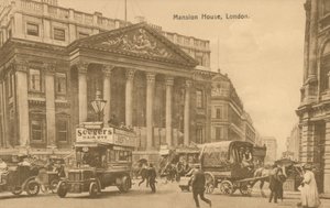 Mansion House, Londen door English Photographer