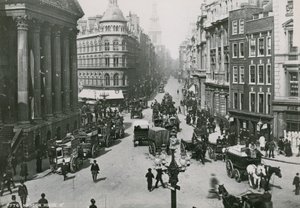 Mansion House, Londen door English Photographer