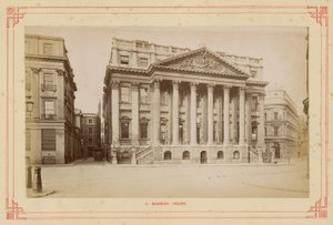 Mansion House, Queen Victoria Street, Londen door English Photographer