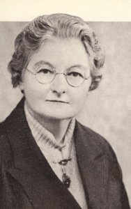 Margaret Bondfield, Labour MP en de eerste vrouwelijke kabinetsminister in de Britse regering door English Photographer