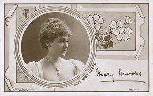 Mary Moore, Engelse toneelactrice door English Photographer