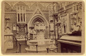 Middeleeuwse Hof, Crystal Palace, Sydenham, Londen door English Photographer