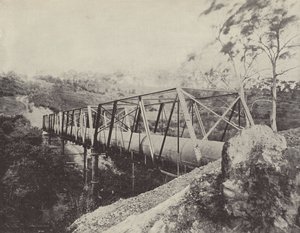 Melbourne Waterleidingbuizen, over de Plenty Rivier, Greensborough door English Photographer