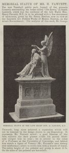 Gedenkbeeld van Mr. H Fawcett
