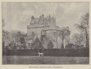 Merchiston Castle School, Edinburgh (gravure)