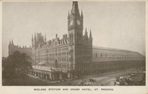 Midland Station en Grand Hotel, St Pancras, Londen