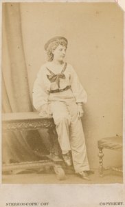Miss Collinson door English Photographer