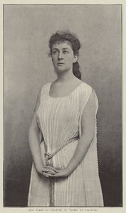 Miss Eames als Juliette, in Romeo et Juliette door English Photographer