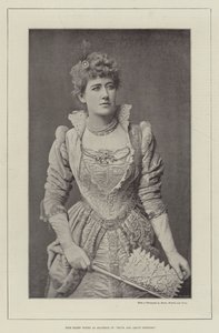 Miss Ellen Terry als Beatrice in Veel Gedoe om Niets door English Photographer