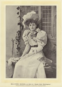 Miss Ethel Haydon, als Alice in Dandy Dick Whittington door English Photographer