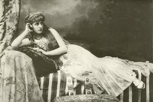 Miss Langtry als Cleopatra (gravure)