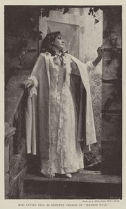 Miss Lucile Hill als Dorothy Vernon in Haddon Hall door English Photographer