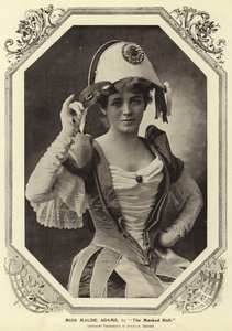 Mevrouw Maude Adams, in The Masked Ball door English Photographer