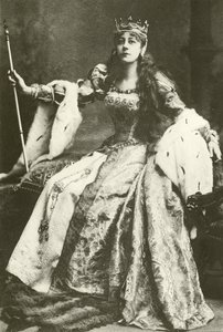 Miss Violet Vanbrugh als Anne Boleyn (gravure)