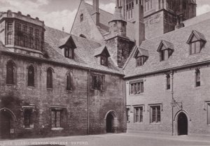 Mob Binnenplaats Merton College, Oxford