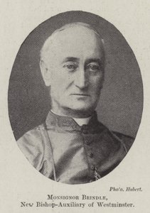 Monseigneur Brindle, nieuwe hulpbisschop van Westminster door English Photographer