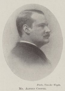 De heer Alfred Cooper door English Photographer