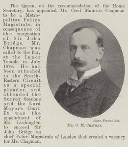 Mr C M Chapman door English Photographer