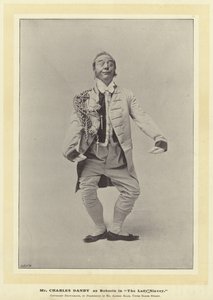Mr Charles Danby als Roberts in The Lady Slavey door English Photographer