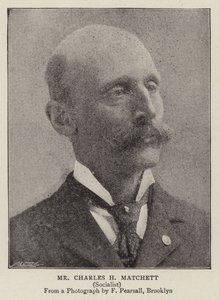 Mr Charles H Matchett door English Photographer