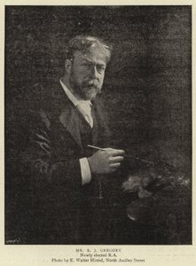 De Heer E J Gregory door English Photographer