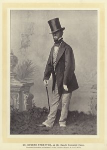 Mr Eugene Stratton als de Dandy Coloured Coon