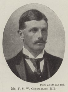 Mr F S W Cornwallis, MP door English Photographer