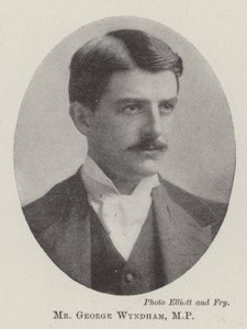 Mr George Wyndham, MP door English Photographer