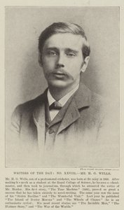 De heer H G Wells door English Photographer